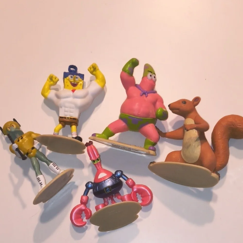 SpongeBob SquarePants Movie 7 Piece Toy Set